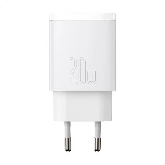 Блок питания Baseus CCXJ-B02 Compact Quick Charger PD+QC3.0 20W - фото 4