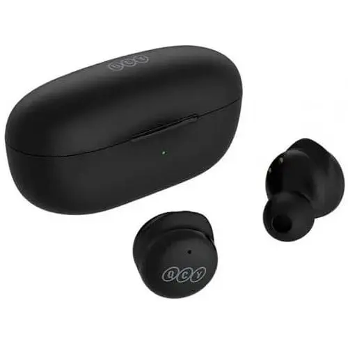 Гарнітура QCY T17 Bluetooth TWS чорна - фото 5