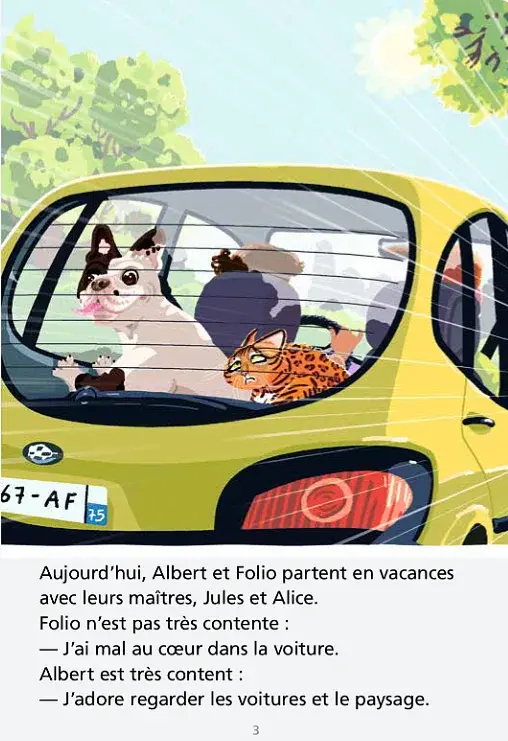 A1. Albert et Folio. Vive les vacances! + CD audio - фото 4
