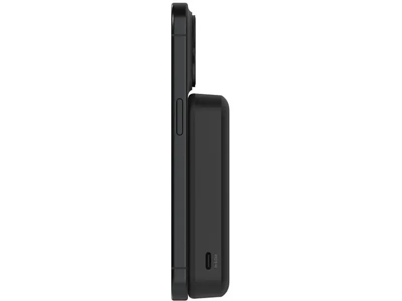 Зовнішній акумулятор (павербанк) Belkin 10000mAh 15W MagSafe Qi2 Black (BPD008BTBK) - фото 5
