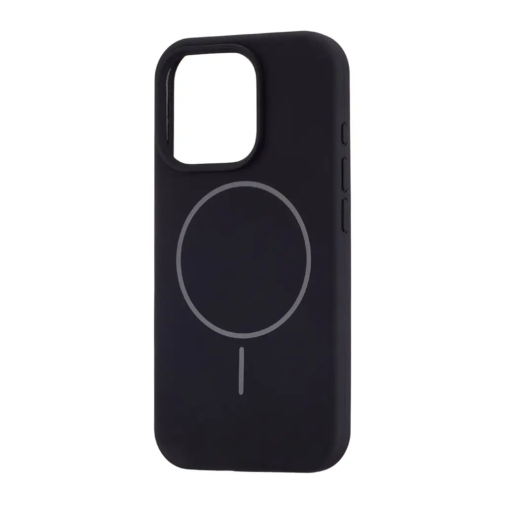Чохол Silicone Case Full Cover with MagSafe iPhone 16 Pro Black
