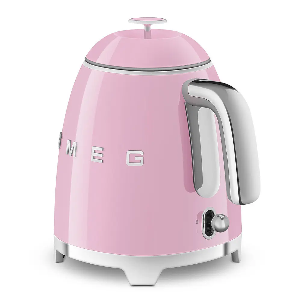 Чайник електричний Smeg (KLF05PKEU) Retro Style 50's - 0,8л - рожевий, Рожевий - фото 6