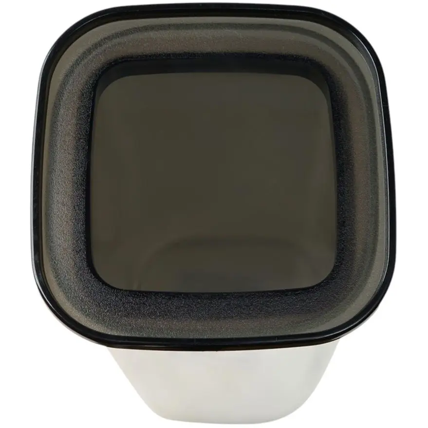 Ємність для зберігання MBM HOME 1.9 л прозора/сіра (KP-146 L T/GRAY) - фото 3