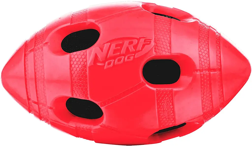 Футбольний м'яч для собак Nerf Dog Rubber Bash з інтерактивним світлодіодом - фото 2