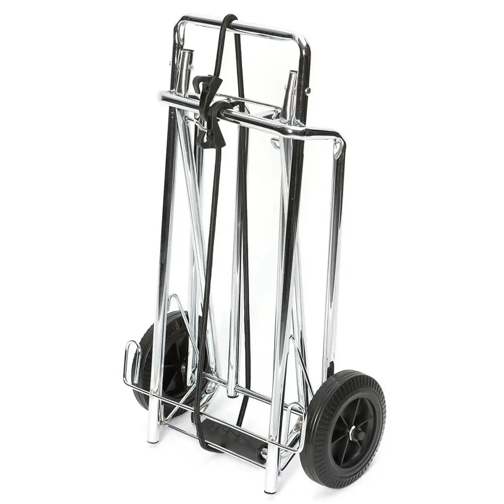 Візок господарський Bo-Camp Luggage Trolley Foldable 40 kg ручний Silver - фото 2