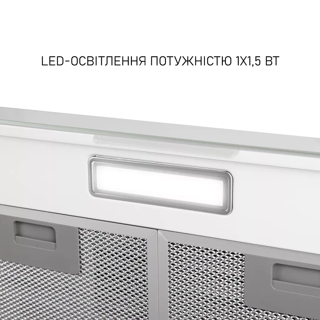 Витяжка плоска Minola HPL 622 WH - фото 5