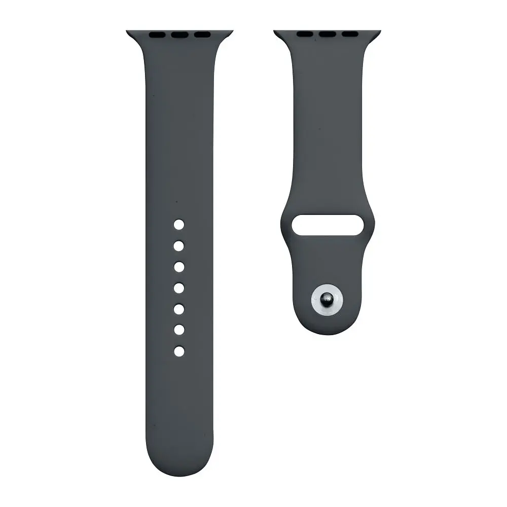 Ремінець ANCHOR Apple Watch Band Silicone One-Piece Size-S Watch 49/Watch 45/Watch 44/Watch 42 mm Dark Olive (12806_159369)
