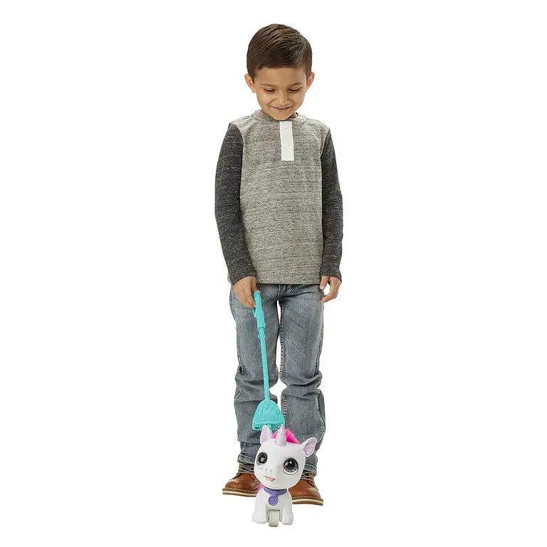 Интерактивная игрушка Furreal Friends Hasbro Большой питомец на поводке Единорог (E8727) - фото 3