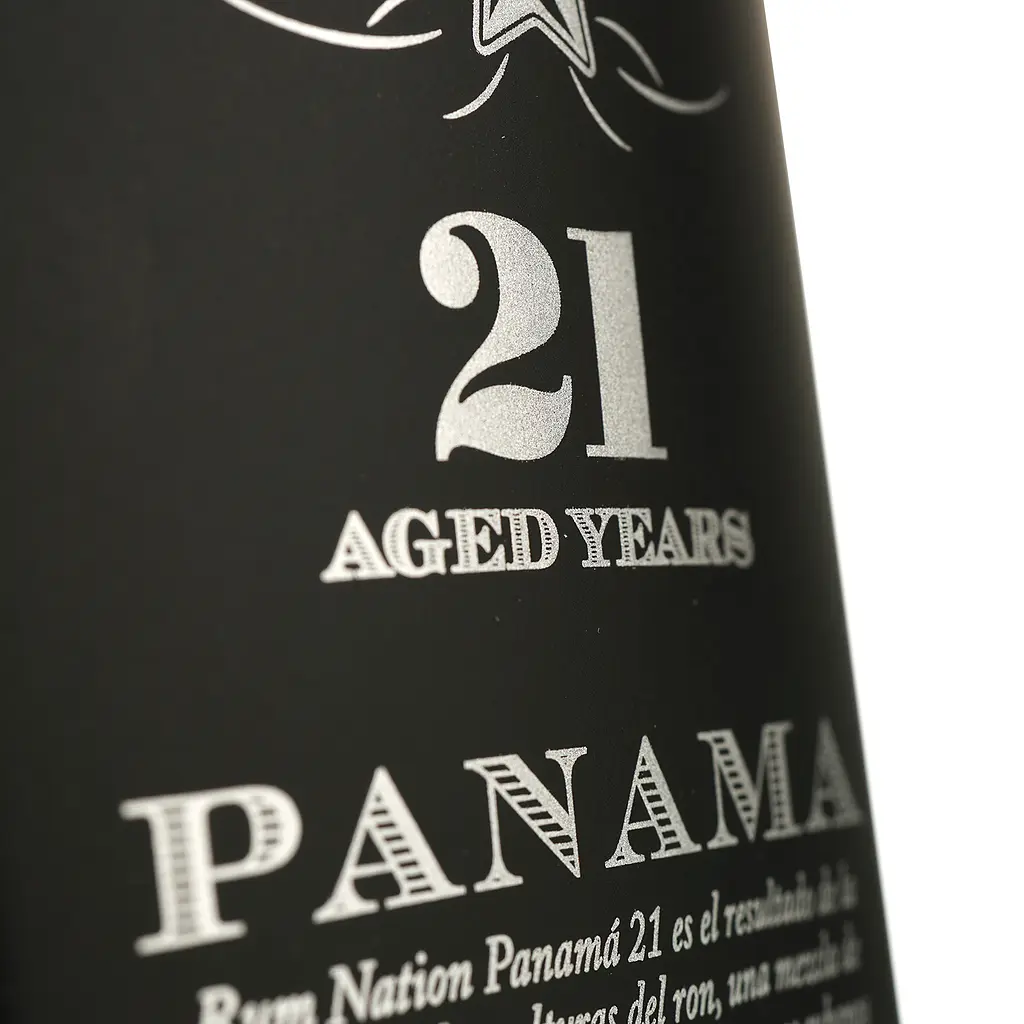 Ром Rum Nation Panama 21 yo Decanter Black, 43%, в подарочной упаковке, 0,7 л - фото 4