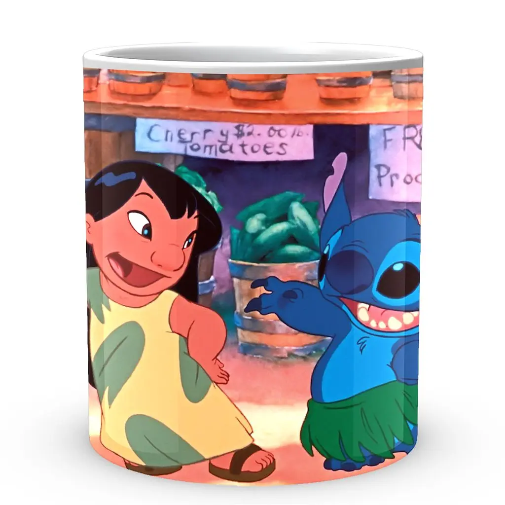 Кухоль GeekLand Lilo and Stitch Ліло і Стіч LS 02.05 330 мл білий - фото 2