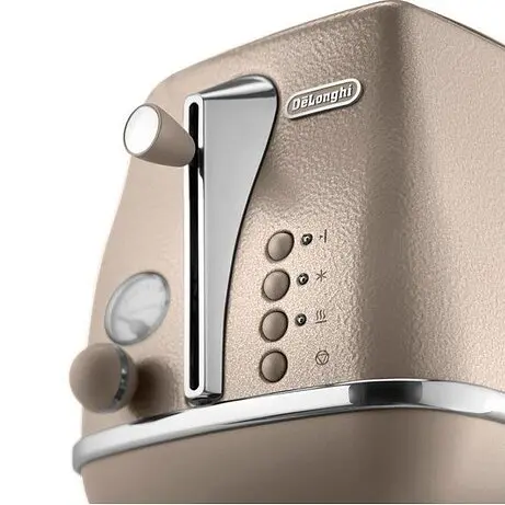Тостер DeLonghi CTOV 2103 BG на 2 тоста бежевый (0176129060/0230120036) - фото 5