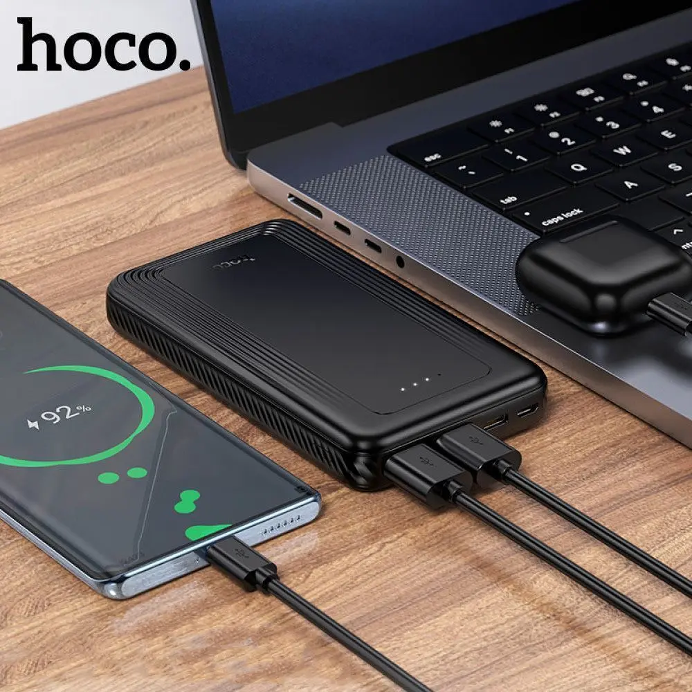 Внешний аккумулятор Hoco J165 Balance 10000mAh 10W Black [161349] - фото 7