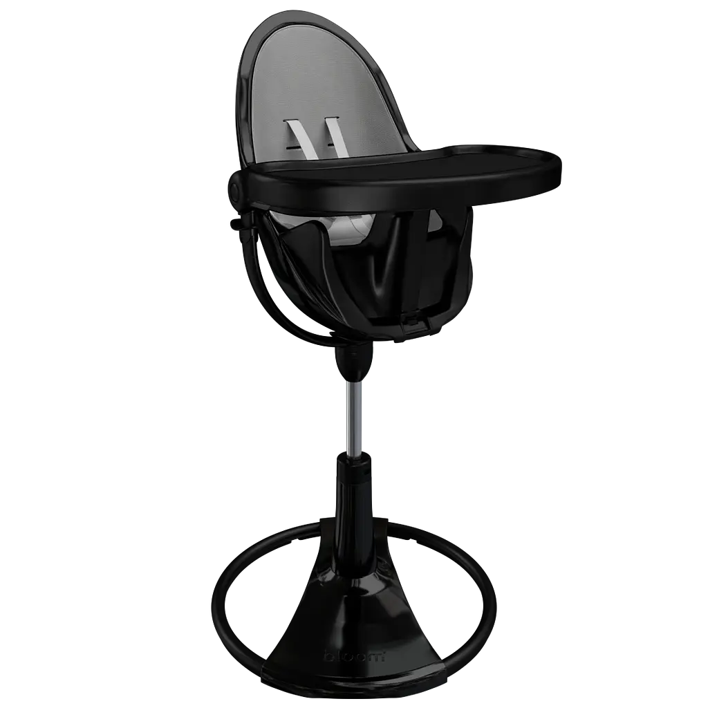 Стульчик для кормления Bloom Fresco Noir/Snakeskin grey (E10535-BB\E10516-SSG) - фото 6