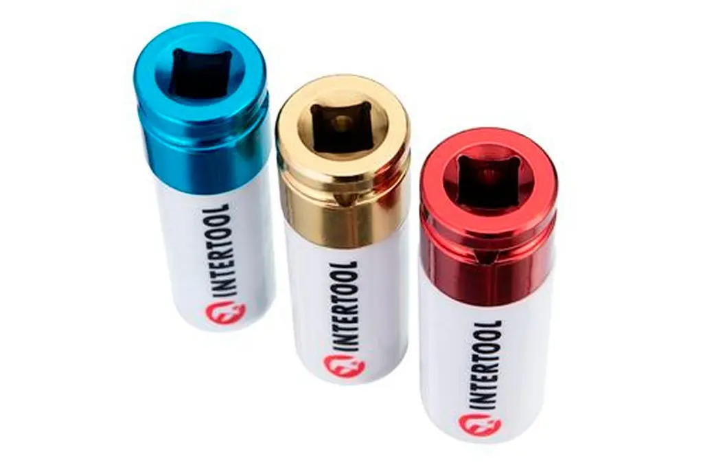Набір головок ударних торцевих Intertool Storm ET-8502 17 x 19 x 21мм x 1/4" для алюмінієвих дисків (у наборі 3 шти) - фото 4