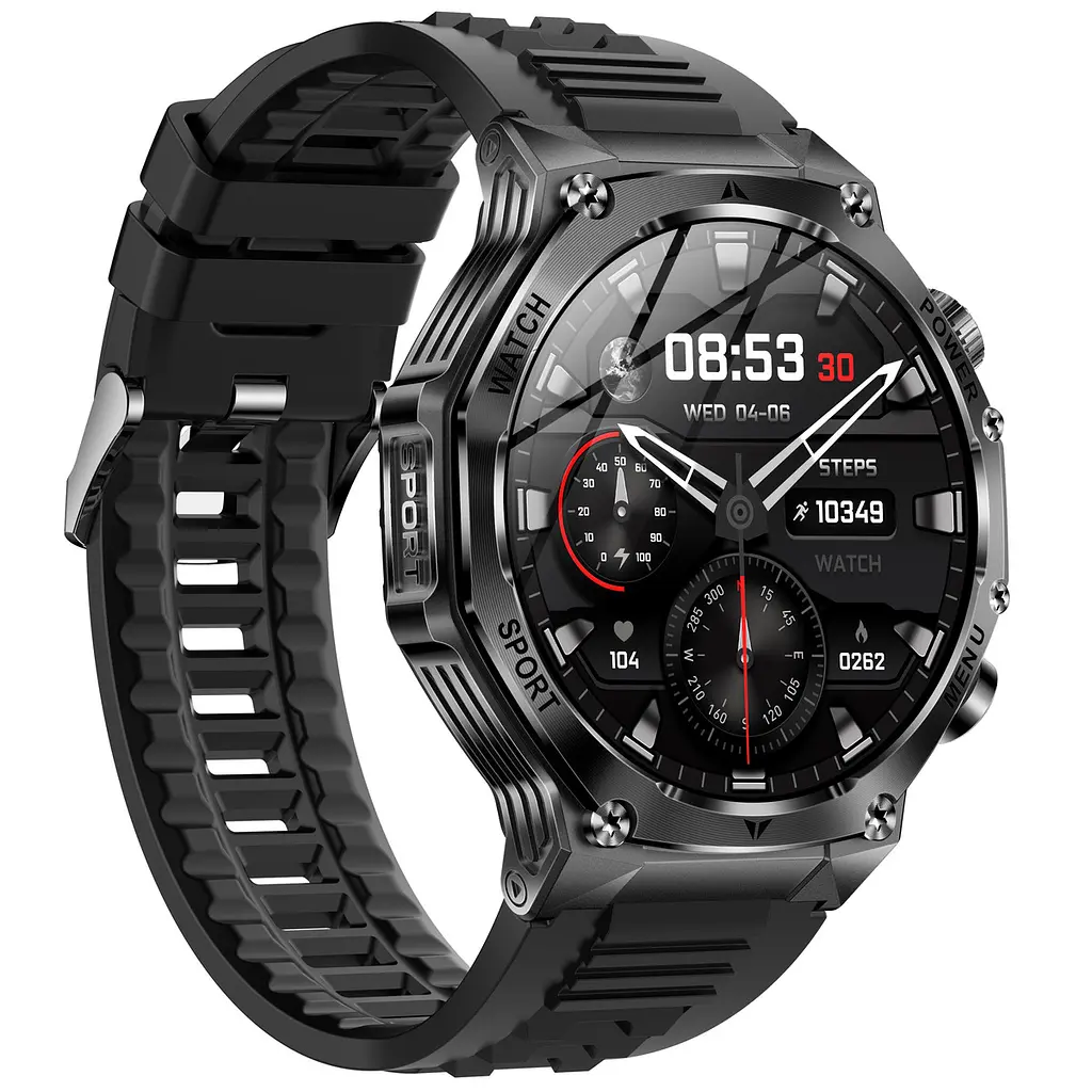 Часы Smart Surf X Pro Black Rubber, 2 ремешка - фото 10