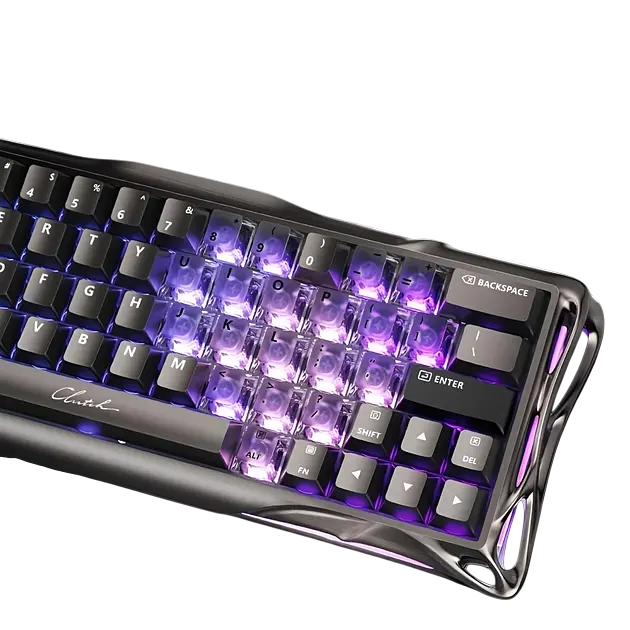 Клавіатура GravaStar Mercury V60 Pro Deluxe Edition GunMetal RGB Black (GSXY-V60PRO-DE-GM) - фото 2