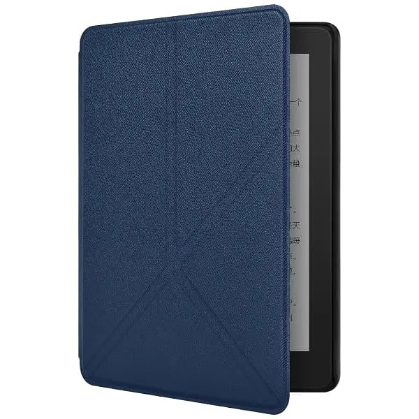 Обложка Ultra Slim Origami BeCover для Amazon Kindle Paperwhite 12th Gen. 2024 7" Deep Blue (712838) - фото 6