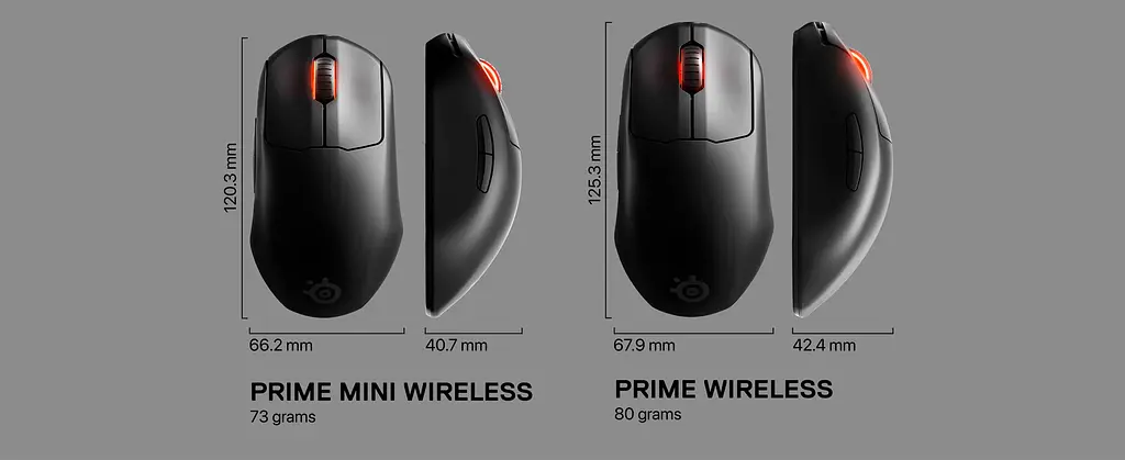 Миша SteelSeries Prime Wireless Black (62593) [87271] - фото 5