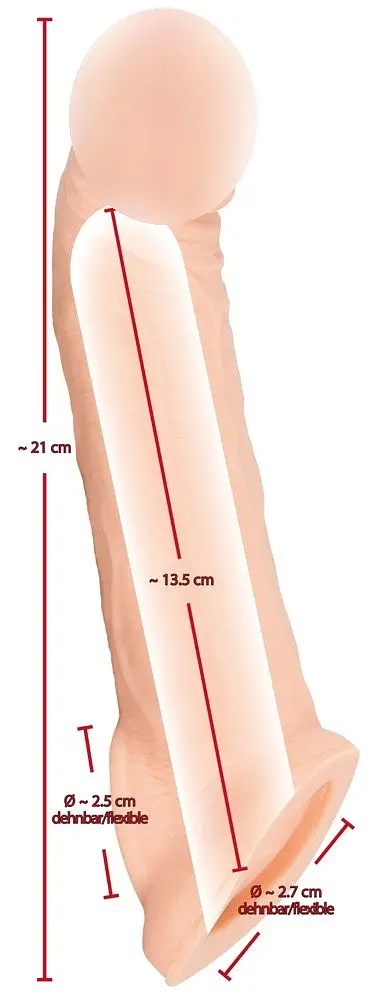 Насадка Penis Sleeve реалістичний помічник You2Toys 42-05329830000 88380 - фото 2