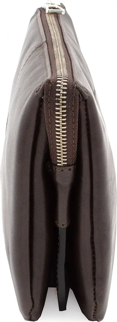 Шкіряний чоловічий клатч GRANDE PELLE 26х16х3 см sum0023820 - фото 2