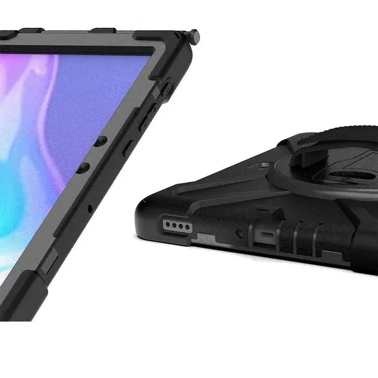 Чехол-подставка BeCover Heavy Duty Case для Samsung Galaxy Tab Active 4 Pro SM-T636B 10.1" Black (710048) - фото 5