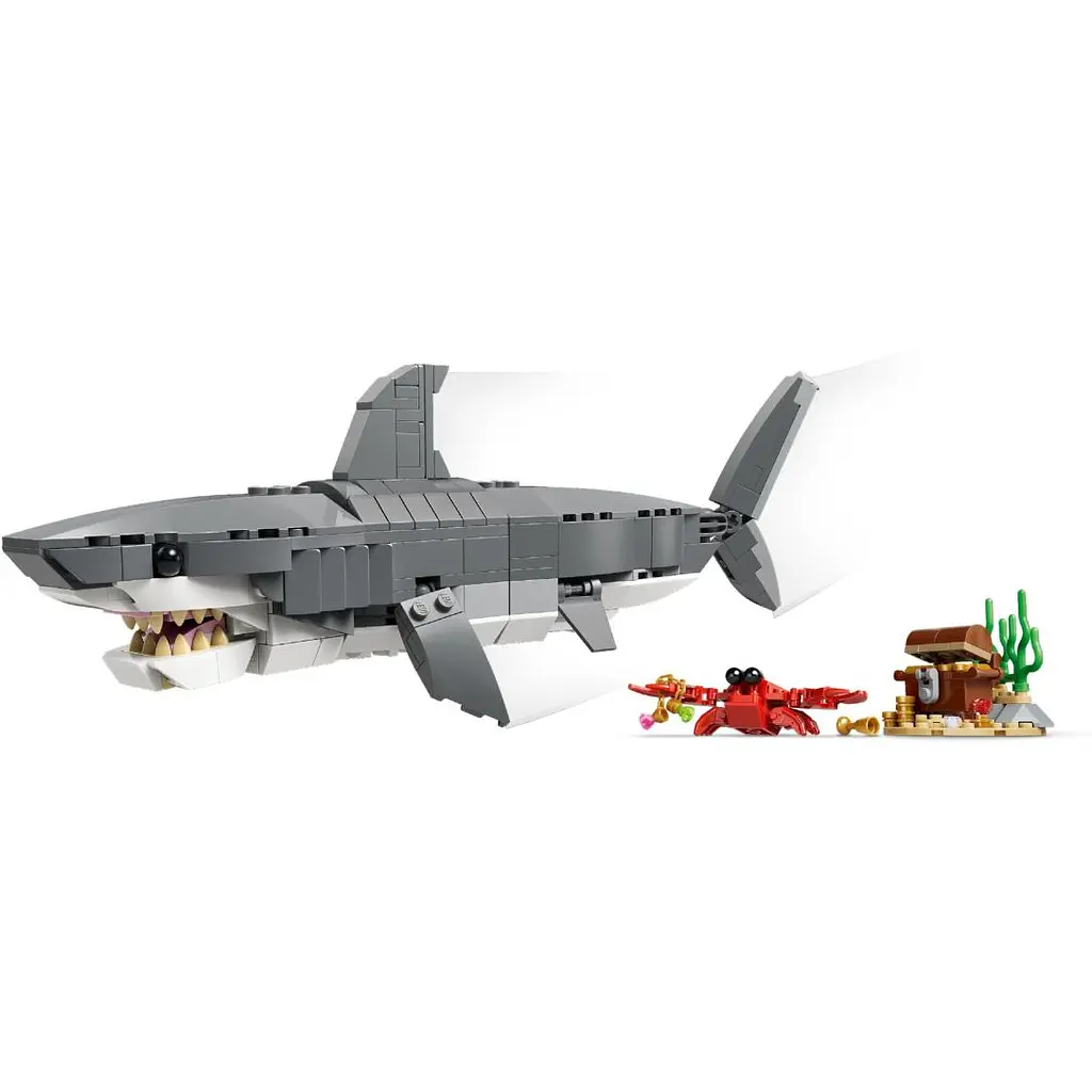 Конструктор LEGO Creator Злісна акула і скриня зі скарбами 379 деталей (31381). - фото 3