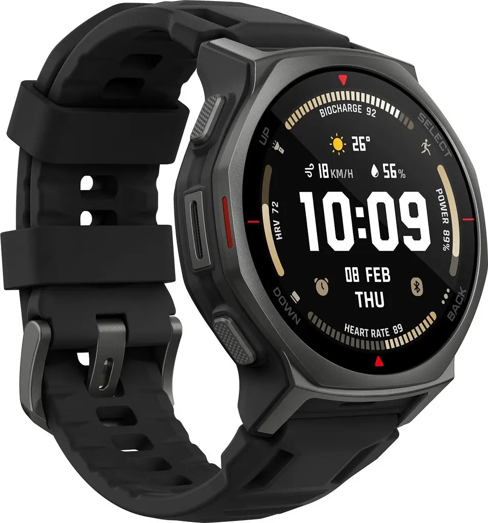 Годинник розумний захищений Amazfit T-Rex 3 Pro 44mm (W2549GL5N) Tactical Black (чорний) - фото 3