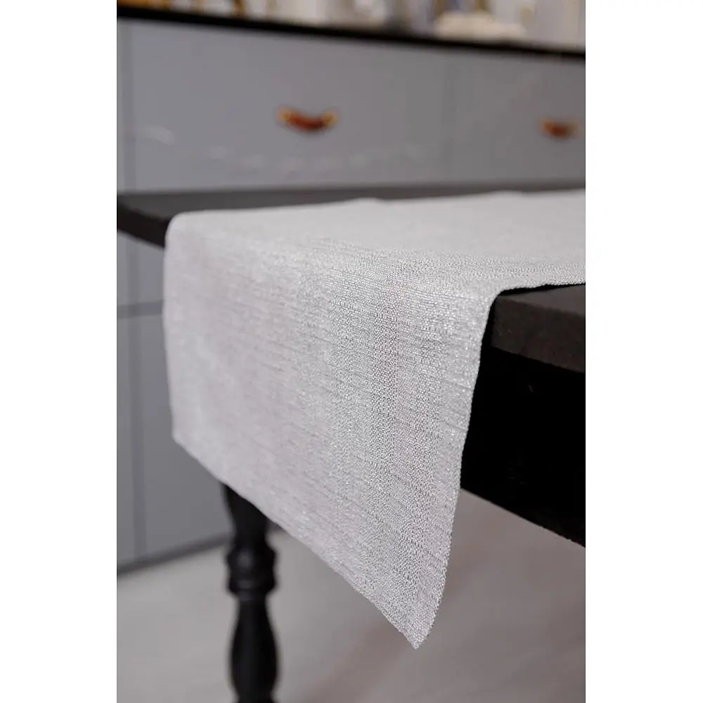 Ранер Прованс Жемчужина с люрексом 40х180 см Silver (37579) - фото 5