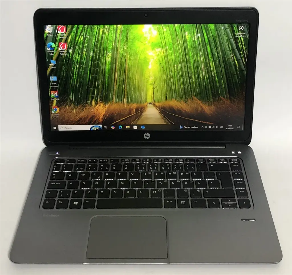 Ноутбук HP Elitebook 1040 G1 / 14" FullHD IPS / i5-4200U / 8GB / 180GB SSD / 4G/LTE / Win10Pro / Backlight / сканер відбитка - Б/в - фото 3