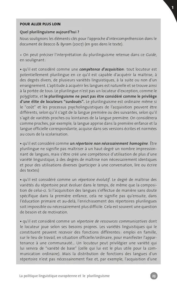 Collection F. L'intercomprehension : une autre approche pour l'enseignant des langues - Марі-Крістін Джамет - фото 16
