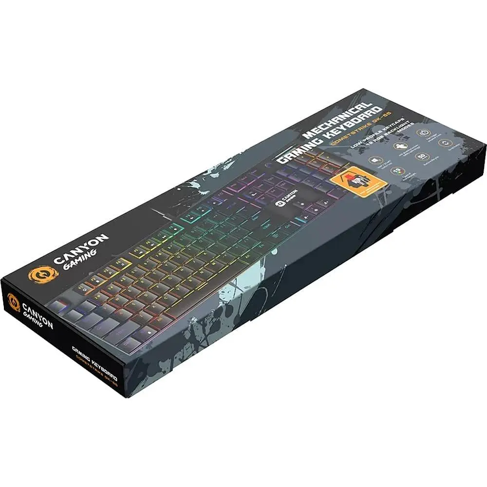 Клавіатура Canyon Cometstrike GK-55 EN Wired (CND-SKB55-US) - фото 5