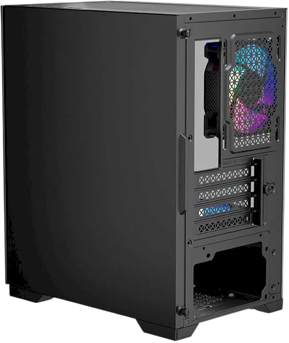 Корпус 1stPlayer X2-M-BK-4F7 ARGB Black - фото 5