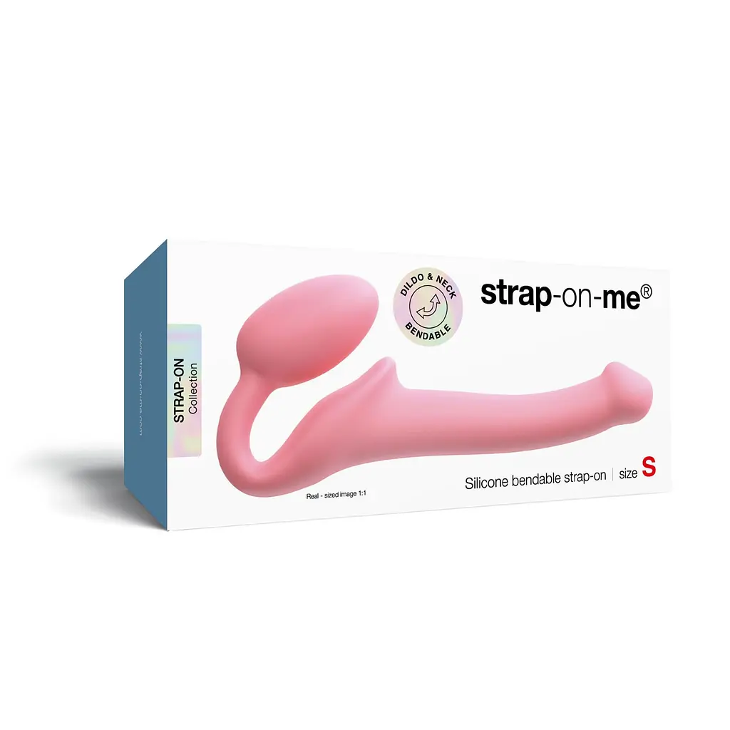 Безремінний страпон Strap-On-Me Rose S, повністю регульований, діаметр 2,7 см Strap-on-me SX2567 102726 - фото 6