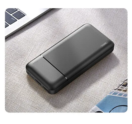 Універсальна мобільна батарея Remax Langgo RPP-166 20000mAh 2USB (2.1A) Чорний - фото 5