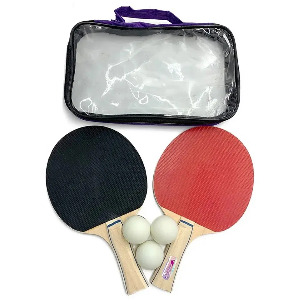 Набор для настольного тенниса "VITOR" NE-VT-5 (2 ракетки,3 шарика) - фото 2