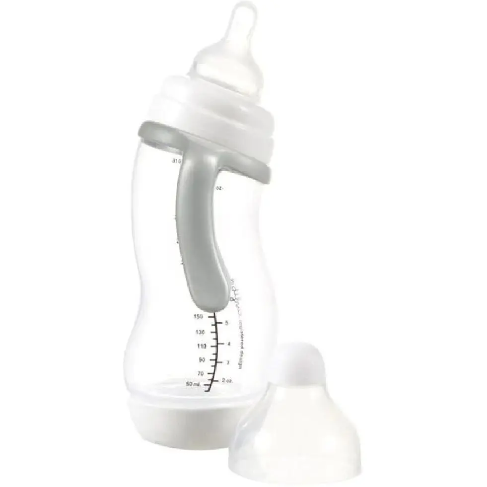 Антиколікова пляшечка Difrax S-bottle Wide XL із силіконовою соскою та ручками 310 мл (707XL) - фото 2