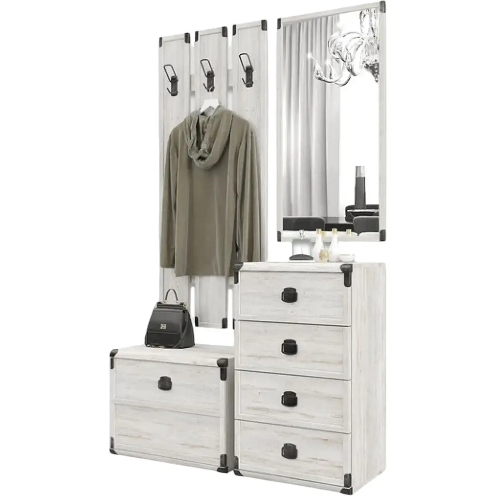 Вешалка настенная ВМК Индиана JWIE/60 Сосна аризонская (GRB-1850) - фото 4