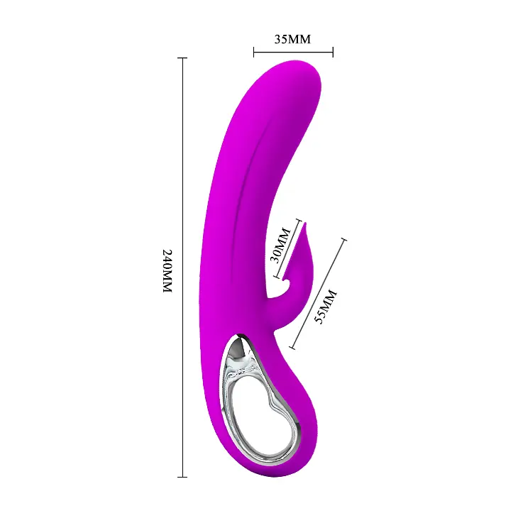 Вібратор Pretty Love Nicola Vibrator Purple - фото 6