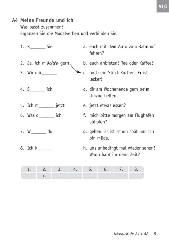 Deutsch uben. Taschentrainer Unregelmasige Verben A1 bis B1 - Моніка Рейман - фото 5