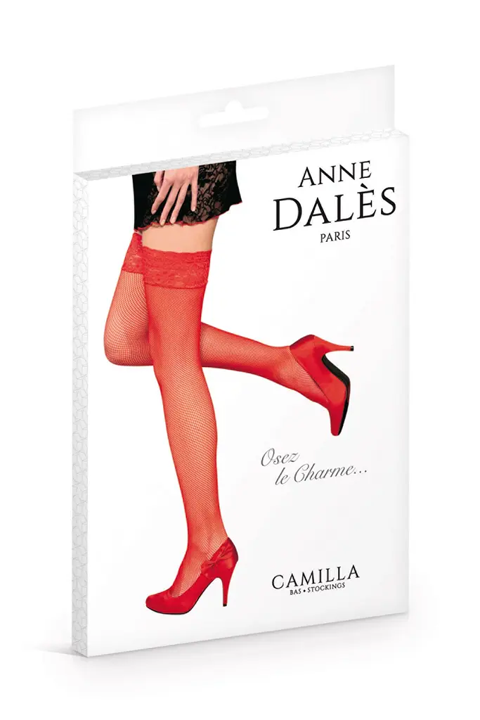 Панчохи Anne De Ales CAMILLA T2 Red - фото 2