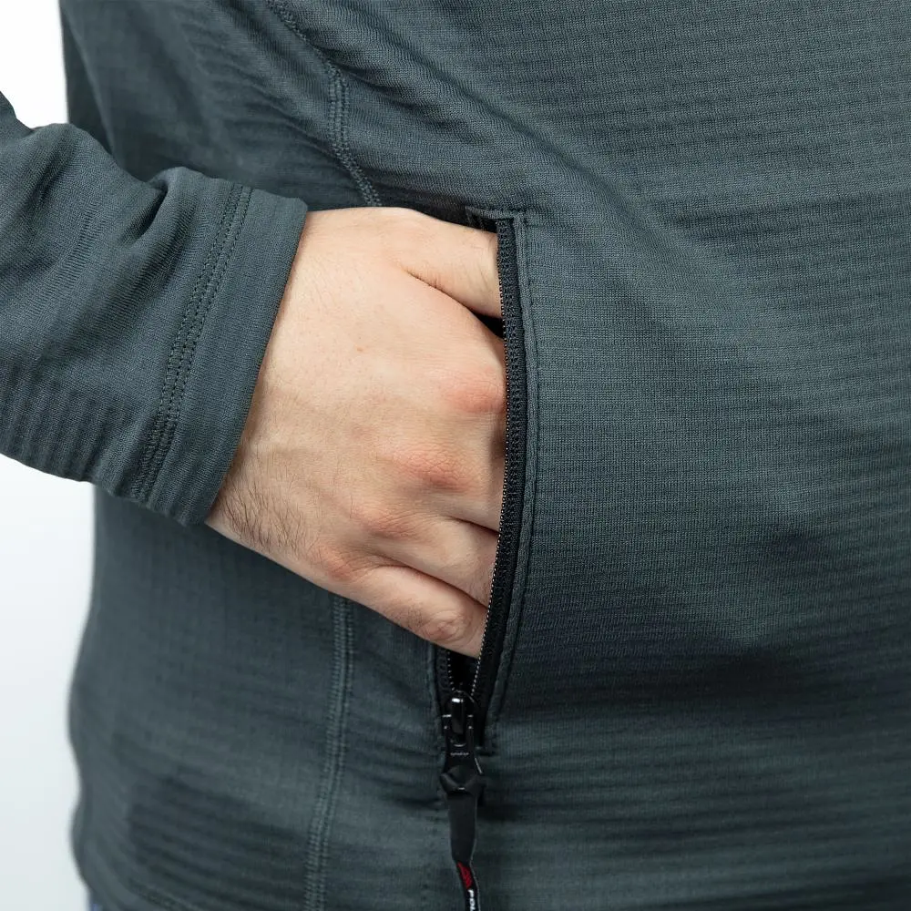 Флисовая кофта Fahrenheit PG Full ZIP Regular Charcoal XL (1044-FAPG10008 XL/R) - фото 4