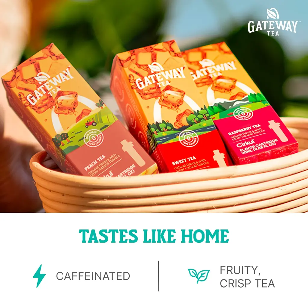 Картридж для напоїв Cirkul Gateway Flavor Cartridge зі смаком персикового чаю 1 упаковка - фото 7