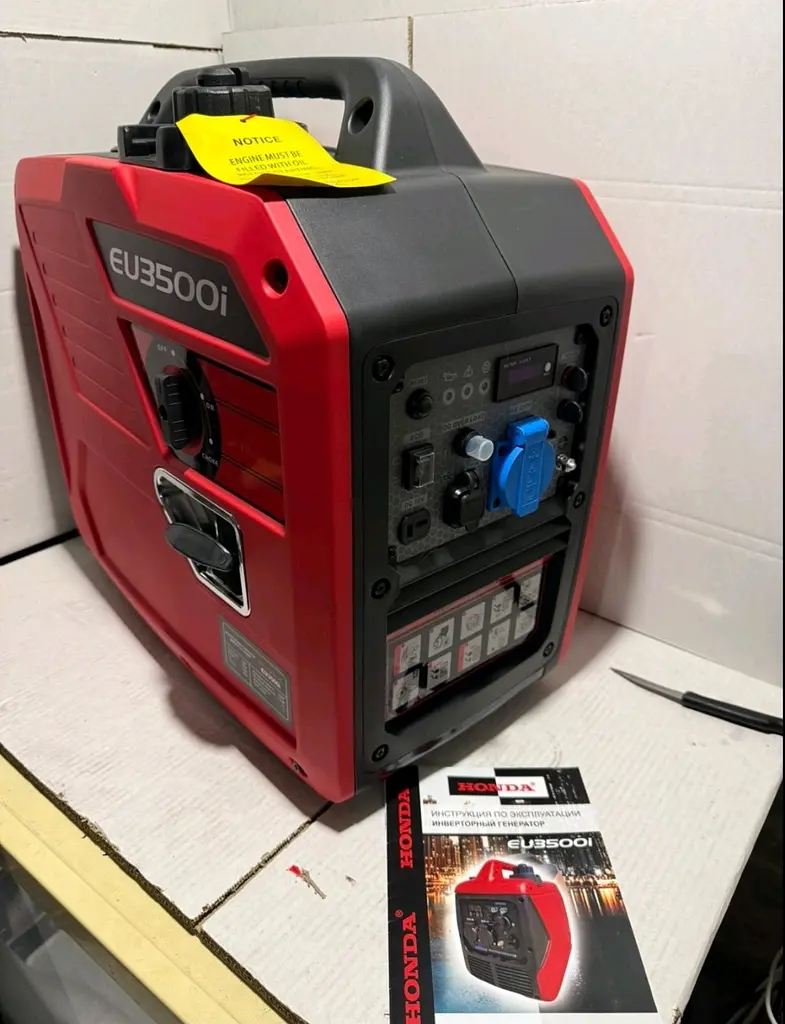 Генератор инверторный Бензиновый 3.5 кВт HONDA EU3500i - фото 3