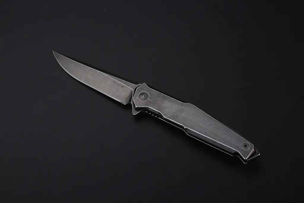 Ніж складаний туристичний Ruike P108-SB, (8.8 см) 14C28N / 3cr14n чорний - фото 3