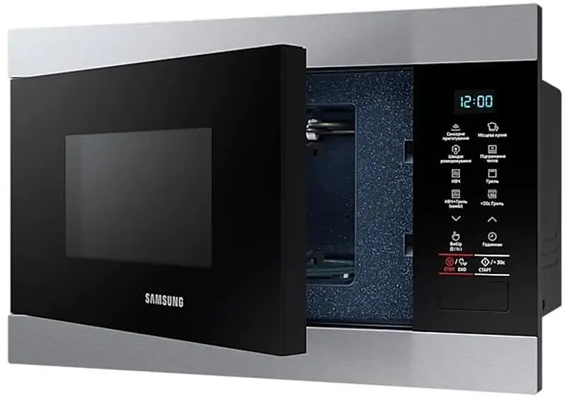 Вбудована мікрохвильова піч Samsung MG22M8074AT/UA - фото 3