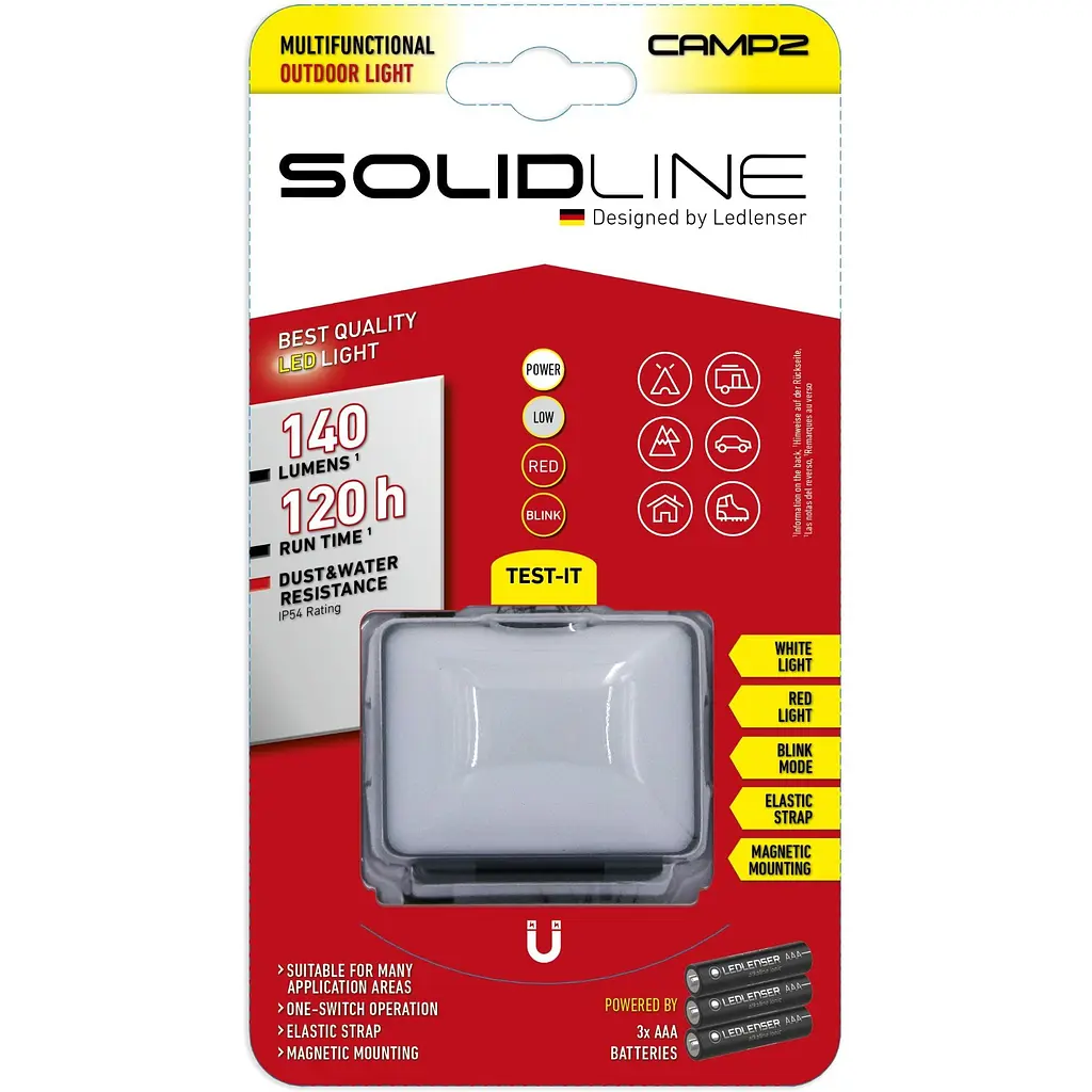 Кемпінговий ліхтар Ledlenser Solidline Camp2 140/10 блістер - фото 4