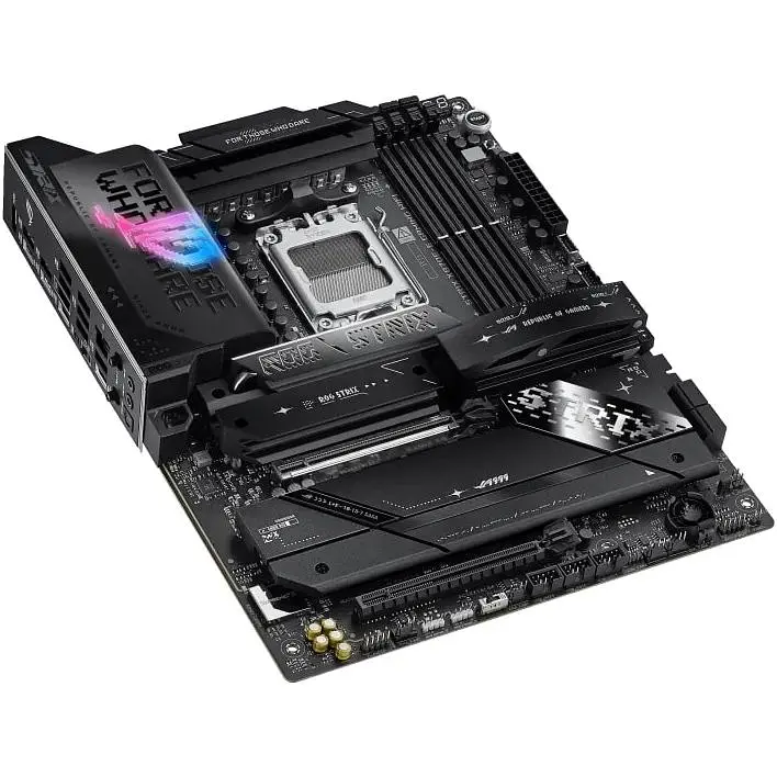 Материнська плата Asus Rog Strix X870E-E Gaming WIFI sAM5 X870E 4xDDR5 M.2 HDMI WiFi BT ATX - фото 9
