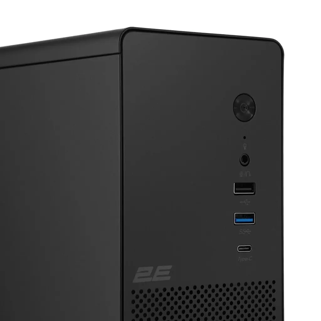 Корпус 2E Credo Slim V90B-400 з БЖ ATX400 Black (2E-V90B-400) - фото 2