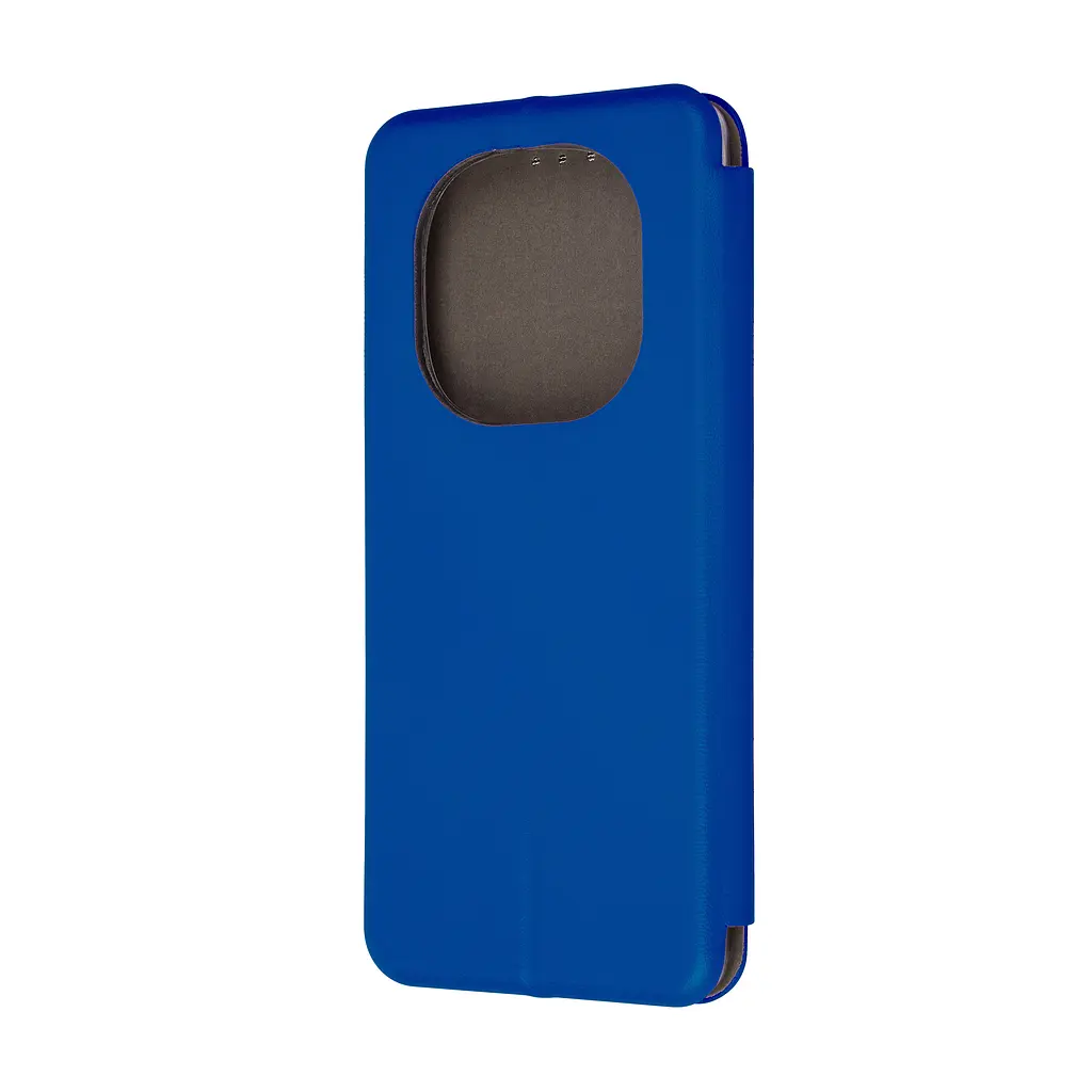Чехол-книжка для Xiaomi Redmi Note 14 Pro 4G, G-Case, синий, кожаный чехол-книжка из экокожи (PU) и TPU, с магнитом, с подставкой и вместительным кардхолдером, противоударный, защита всего корпуса, ArmorStandart (ARM79787) - фото 2