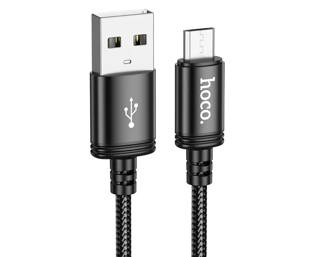 Кабель Hoco X91 microUSB 3 метра штекер микро-нейлоновое оплетение - фото 6